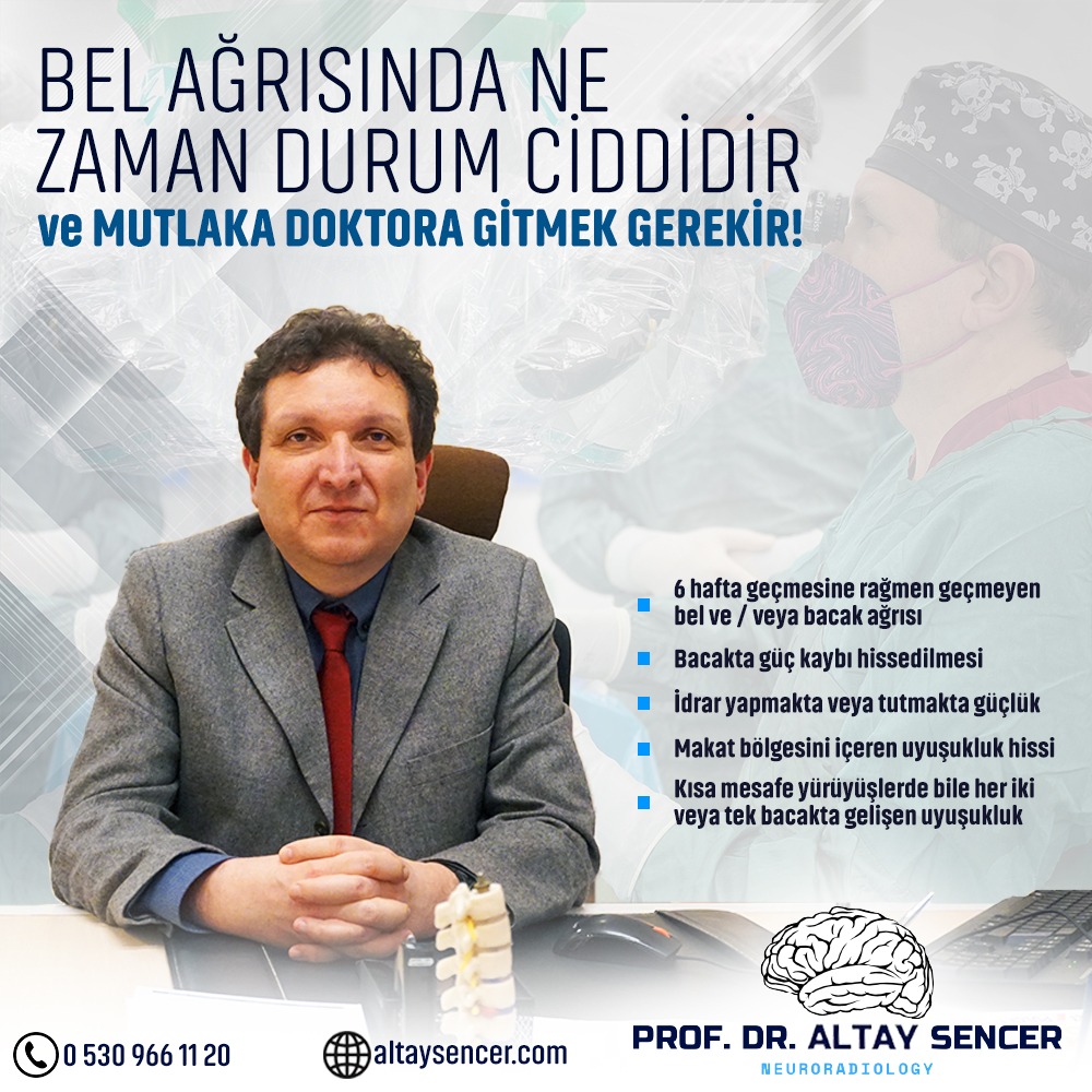 Bel Ağrısında Ne zaman durum ciddidir!